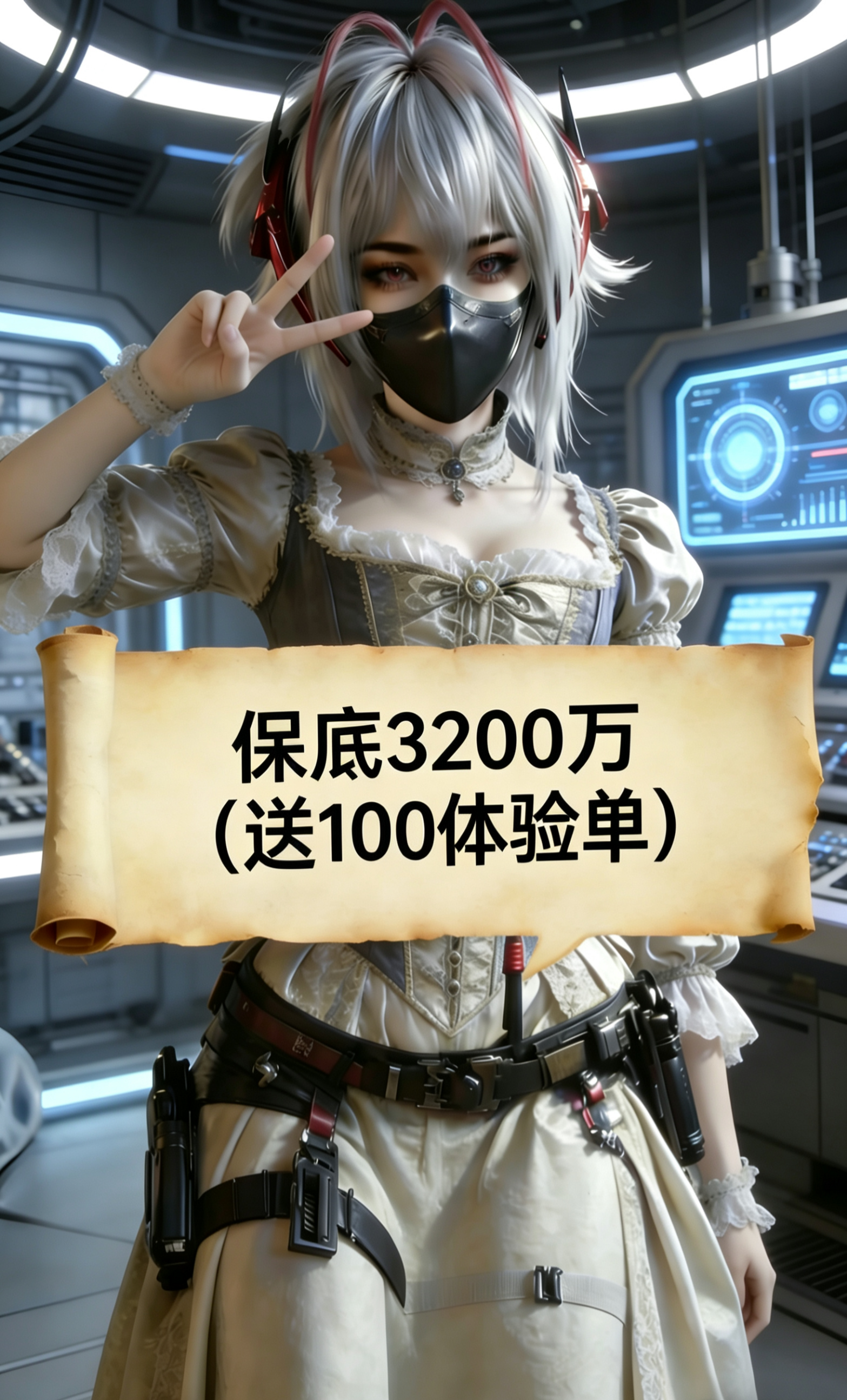 优惠单  200保底3200万《送100体验单》
